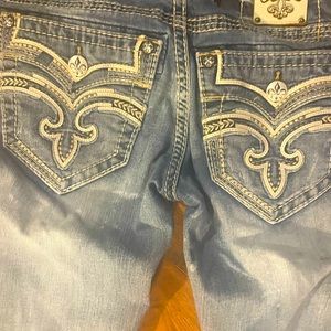 Mens rock revival jeans good condition